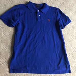 Boys Polo Shirt Blue